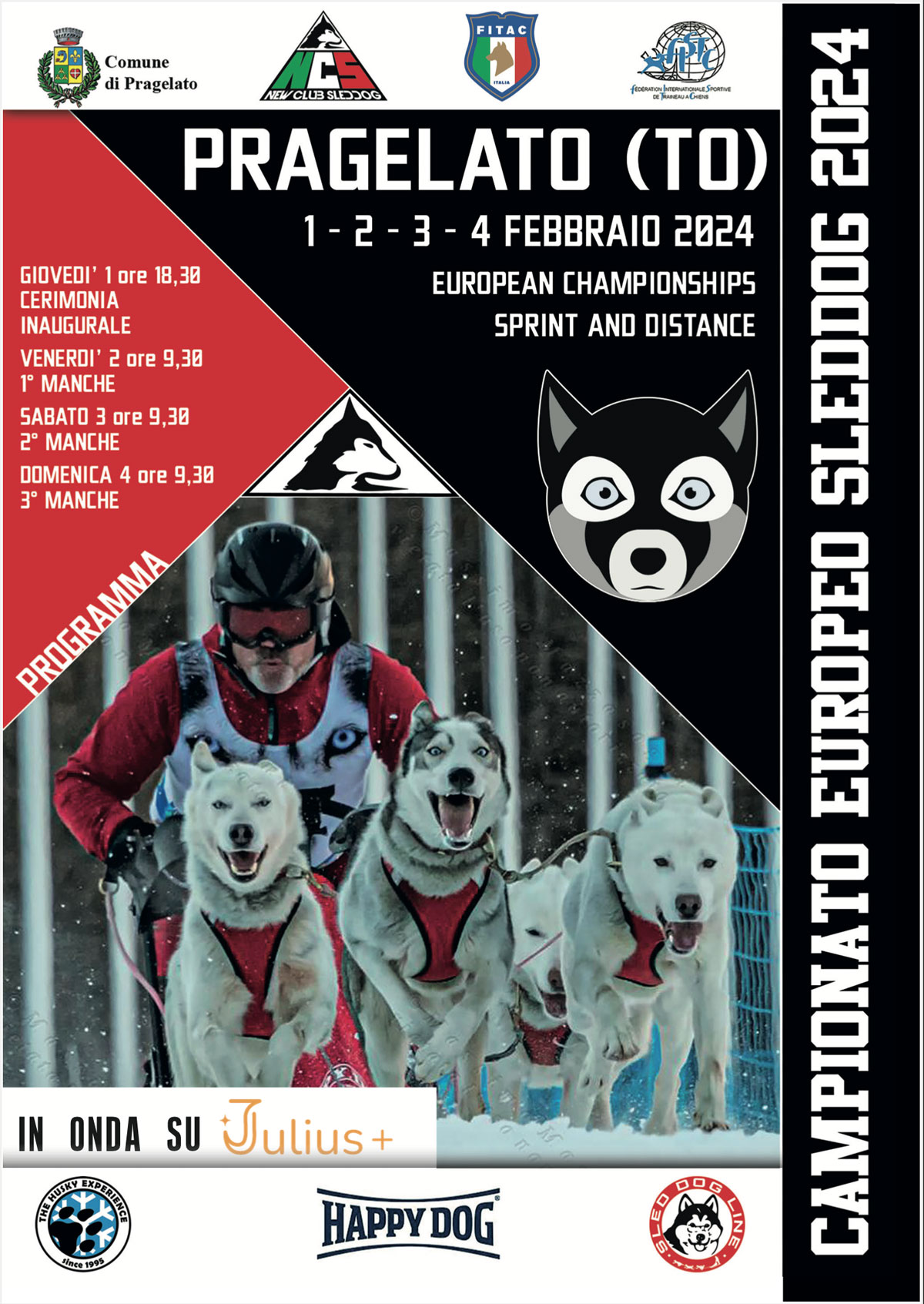 Federazione Italiana Cinofilia con NEW Club Sleddog